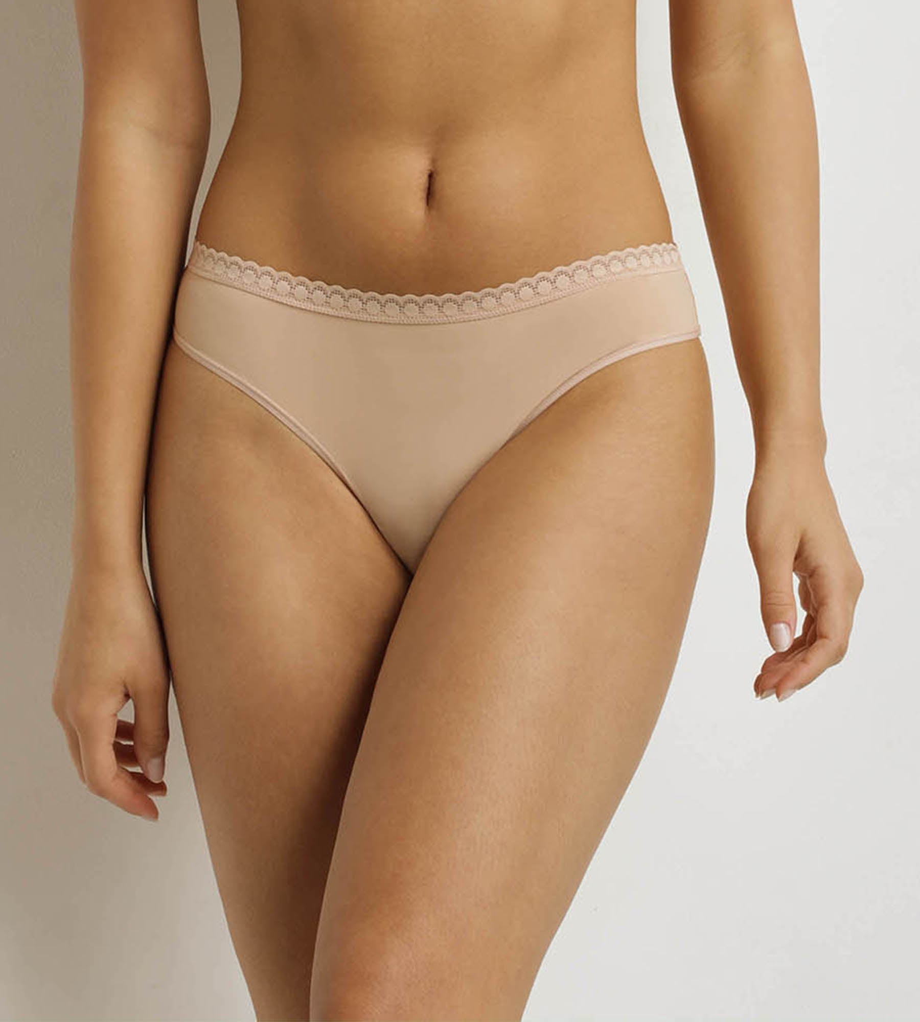 DIM Damen-String mit Spitze Nude Daily Micro