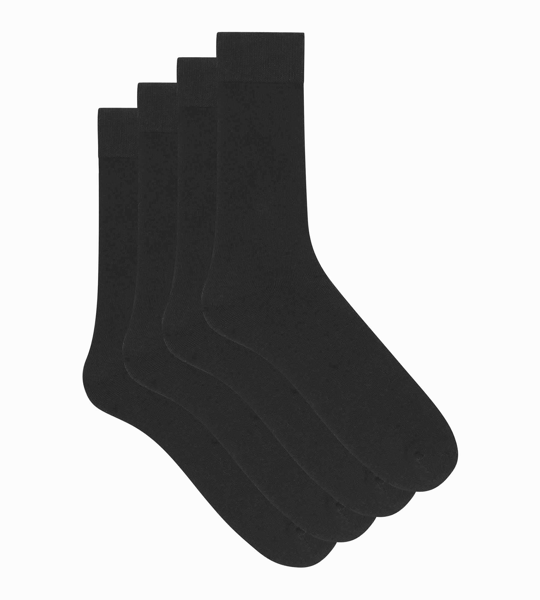 DIM 2-Paar-Set schwarze Herren-Socken Thermo