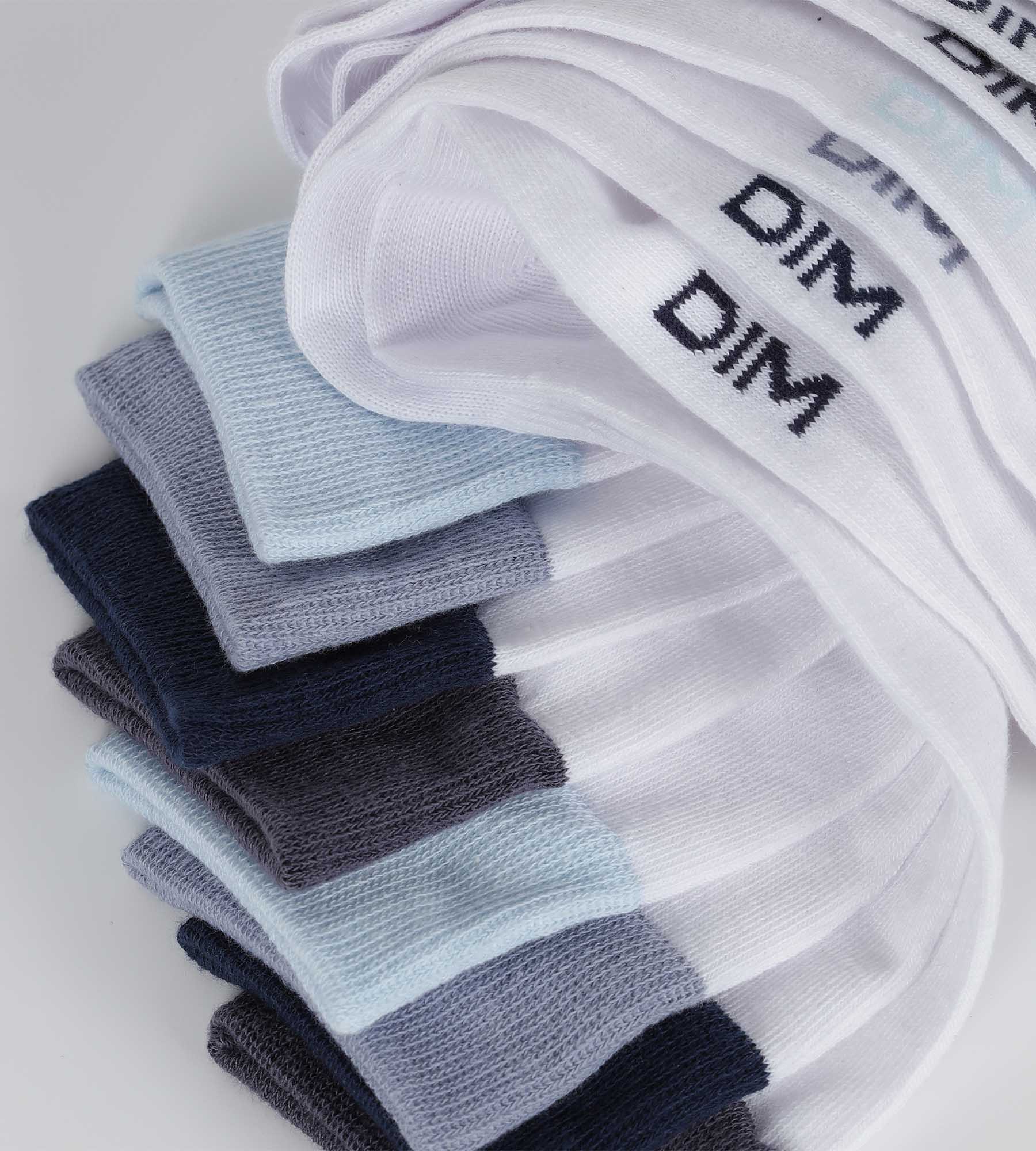 DIM 4 Paar Herrensocken Weiß EcoDim Mode