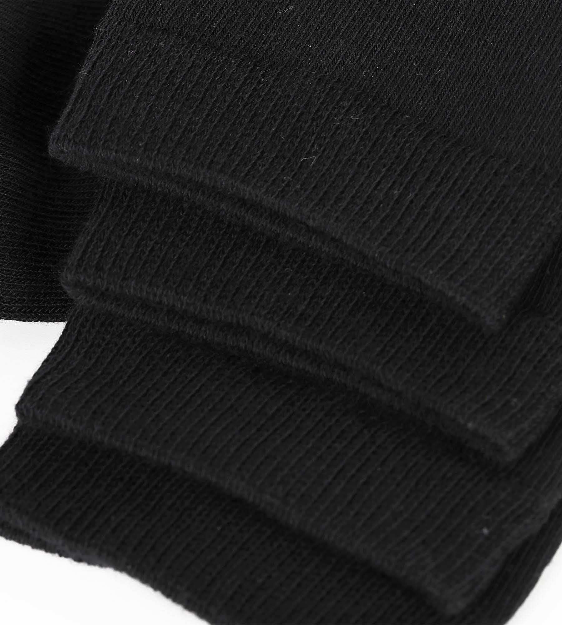 DIM Schwarze warme Socken Kinder Thermo Fleece