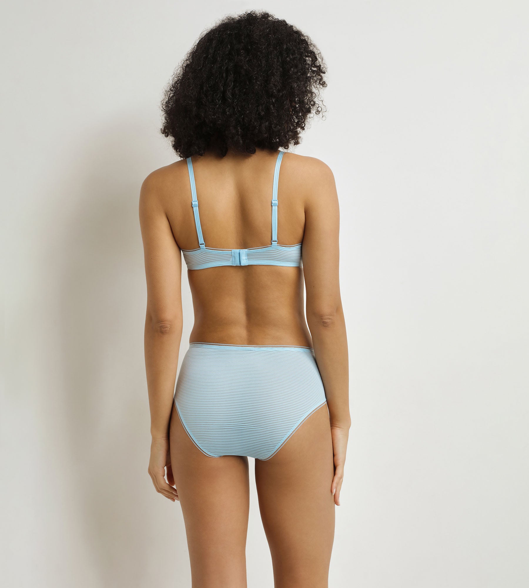 DIM Dim x Ines de La Fressange Blau Korb-BH