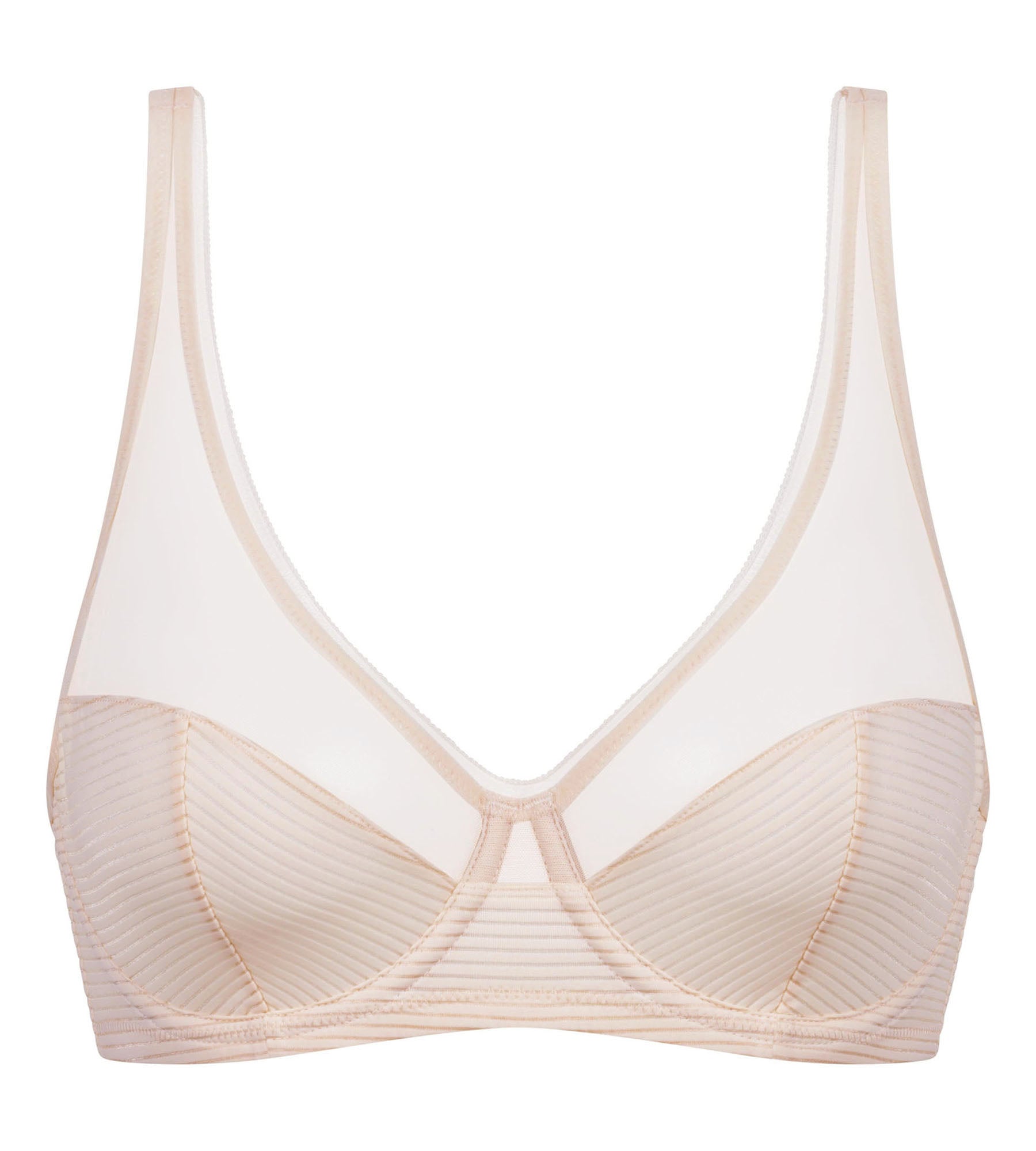 DIM Rose verschachtelter BH Dim x Ines de La Fressange
