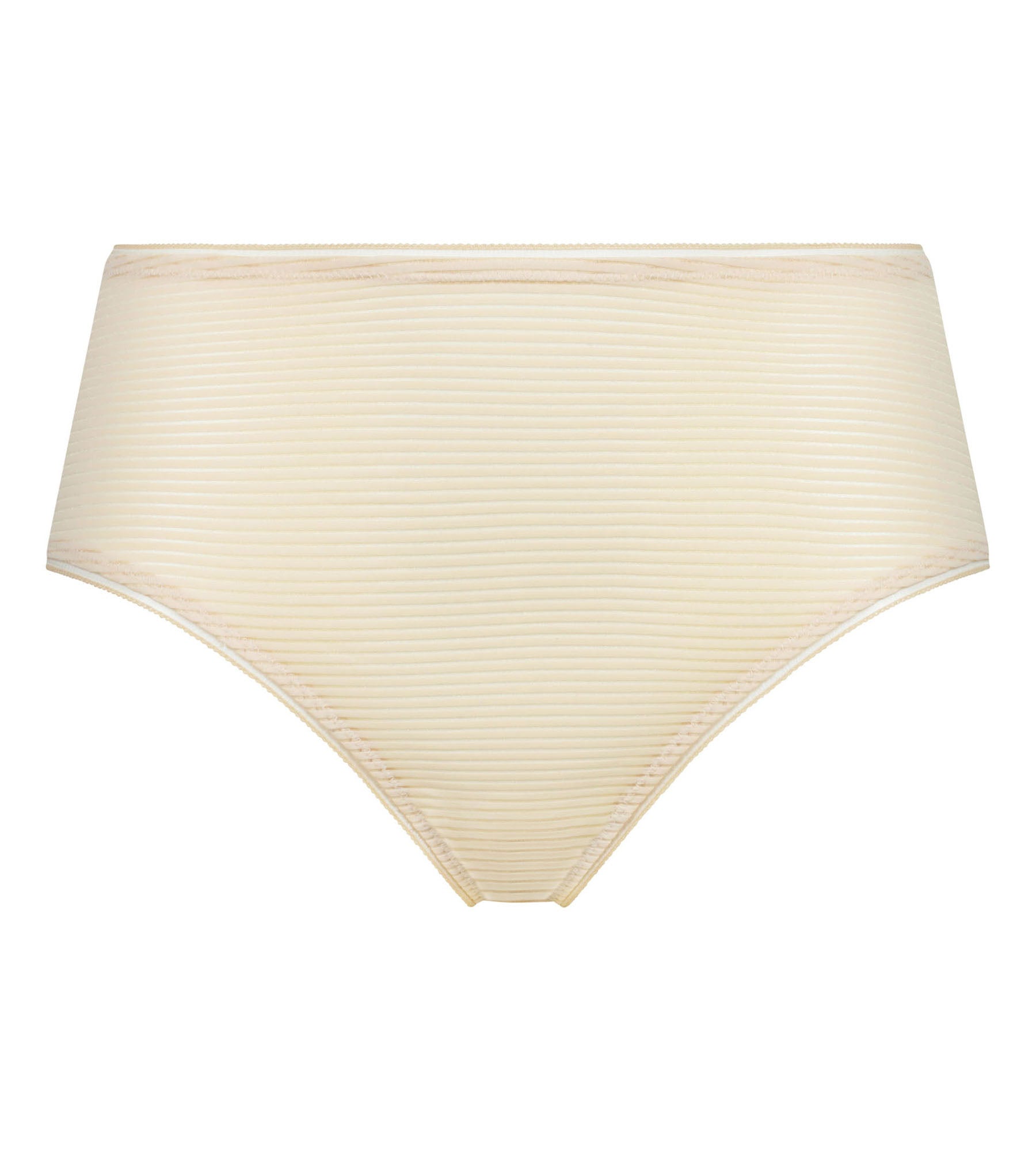 DIM Hoher Slip für Frauen mit Streifen Beige Dim x Ines de La Fressange