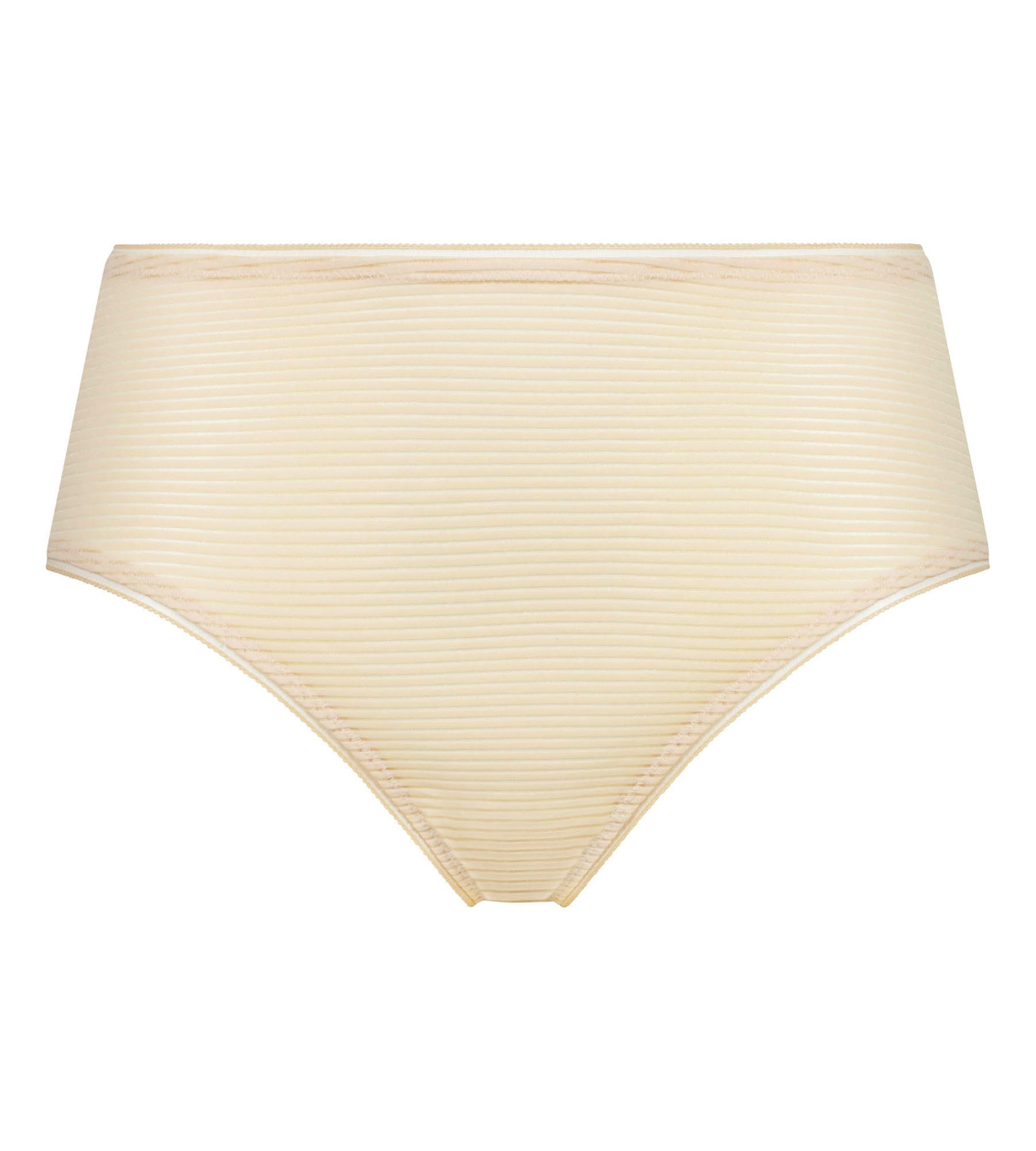 DIM Hoher Slip für Frauen mit Streifen Beige Dim x Ines de La Fressange