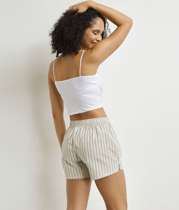 DIM Gestreifte Damen-Unterhose Grau Dim x Ines de La Fressange