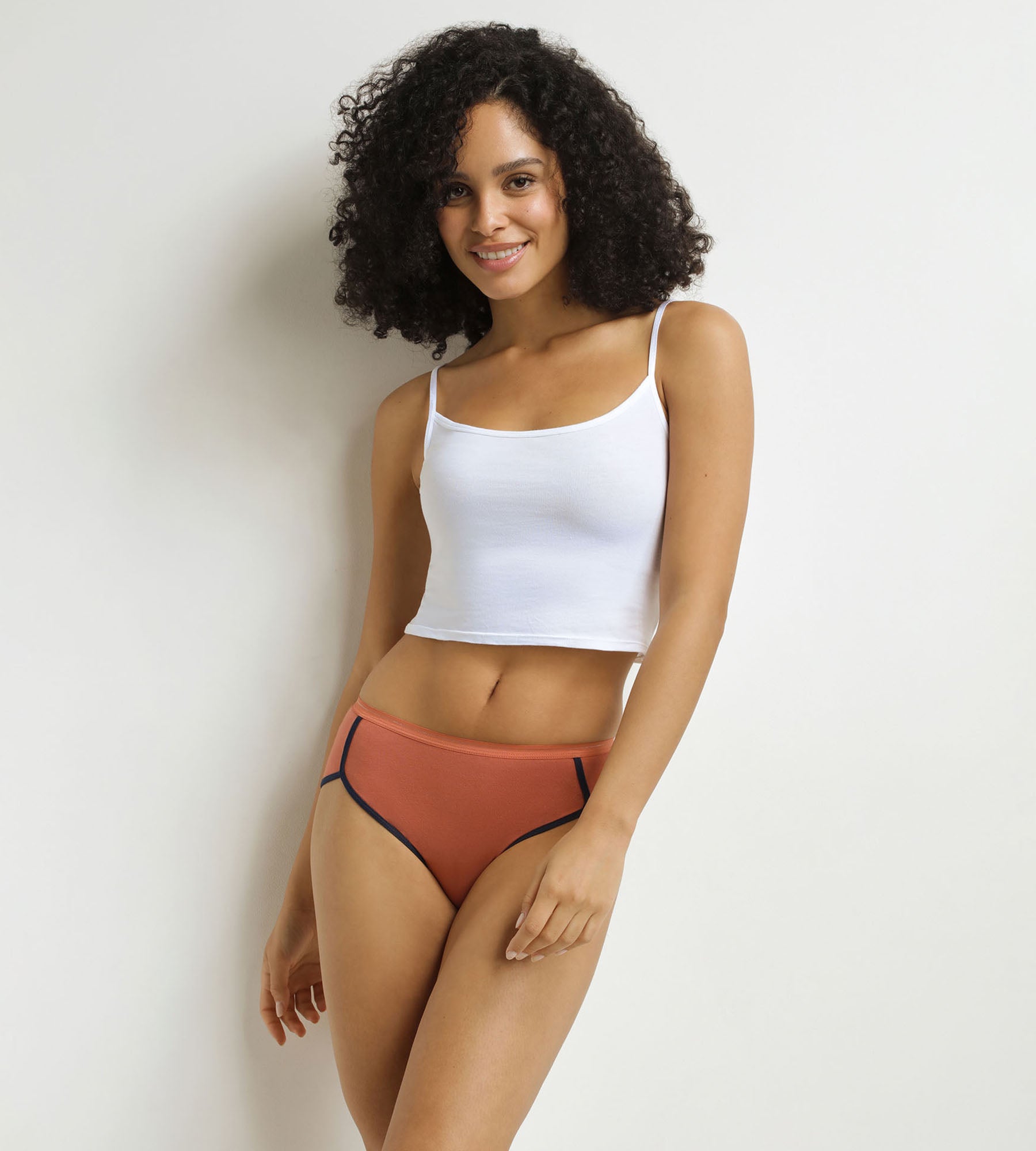 DIM 5er-Pack Damen-Boxershorts Beige Taupe Kaki Dim x Ines de La Fressange