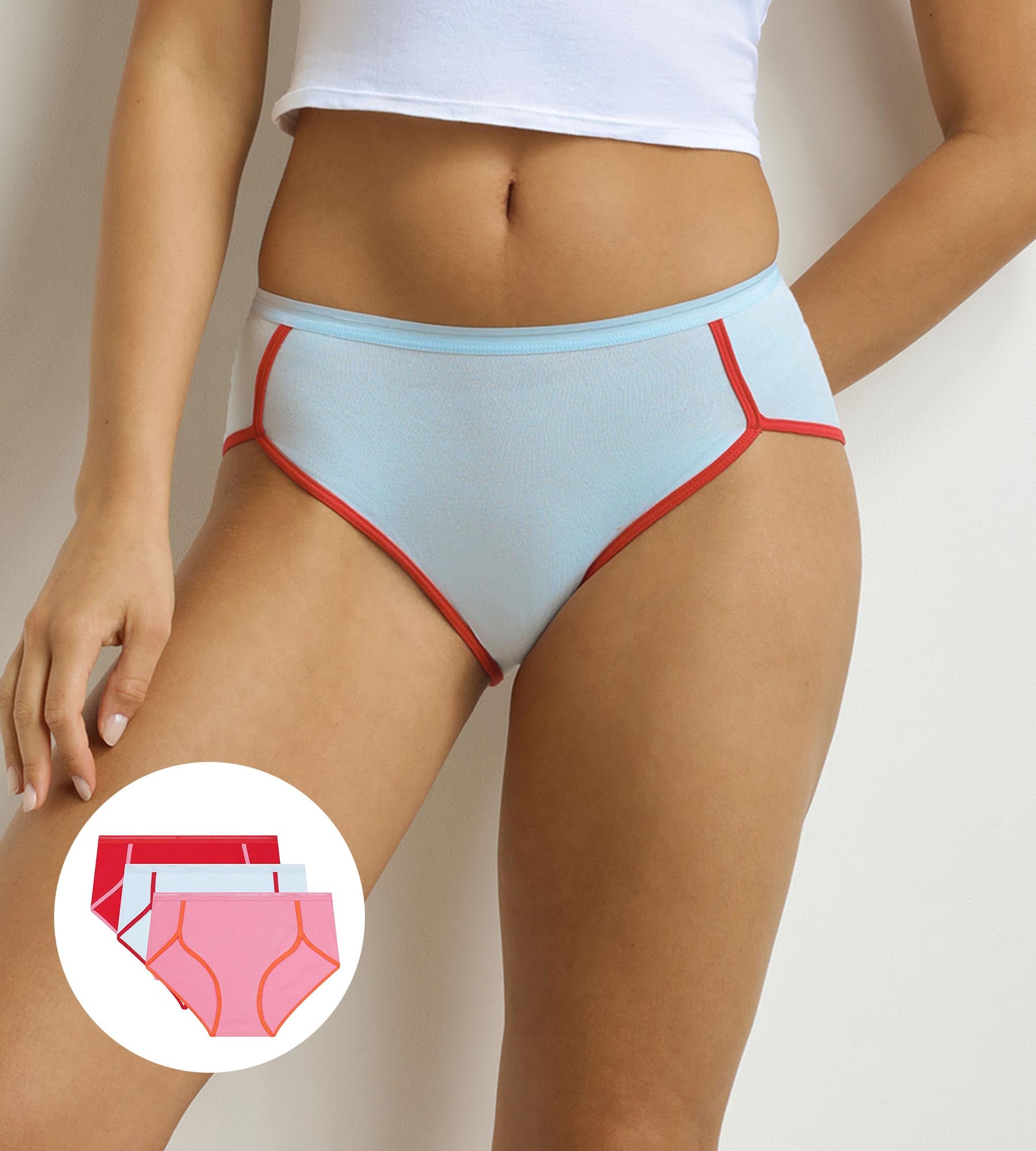 DIM 3er-Set Boxershorts für Frauen Dim x Inès de La Fressange