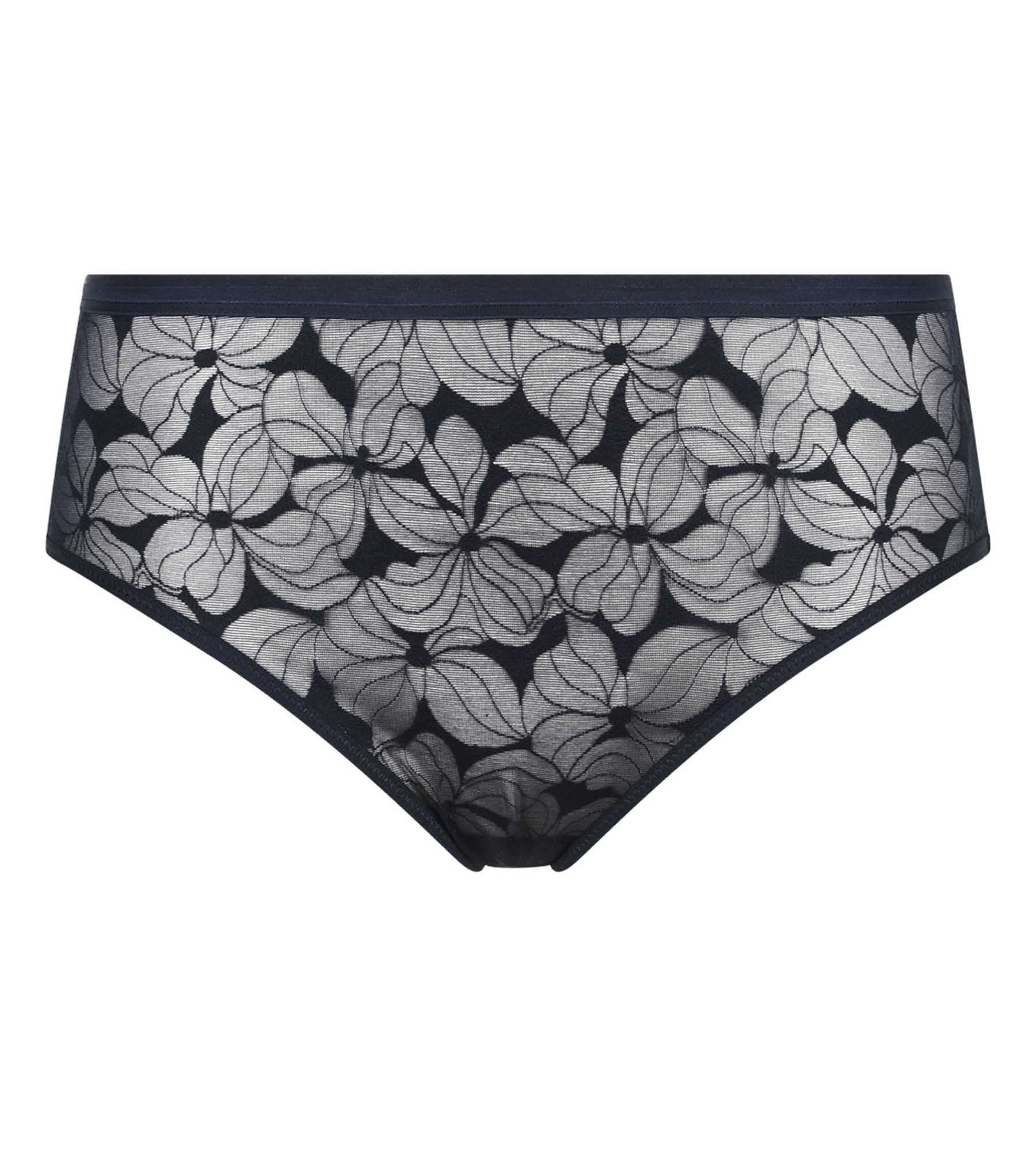 DIM Slip, hochgeschnitten, Frau Blau Dim Bloom