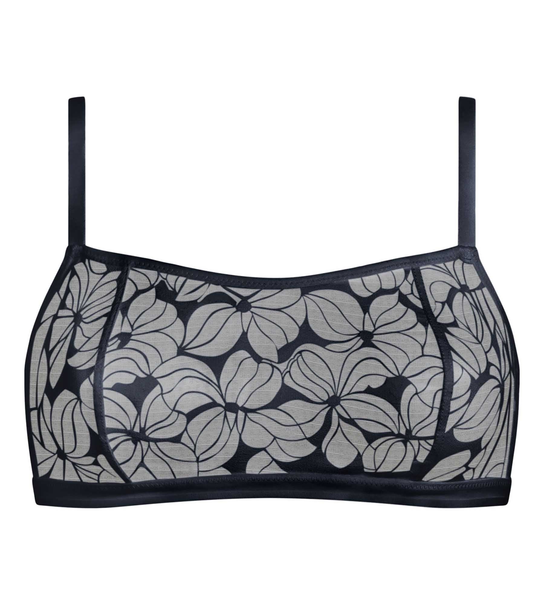 DIM Damen-Bralette ohne Bügel Blau Dim Bloom