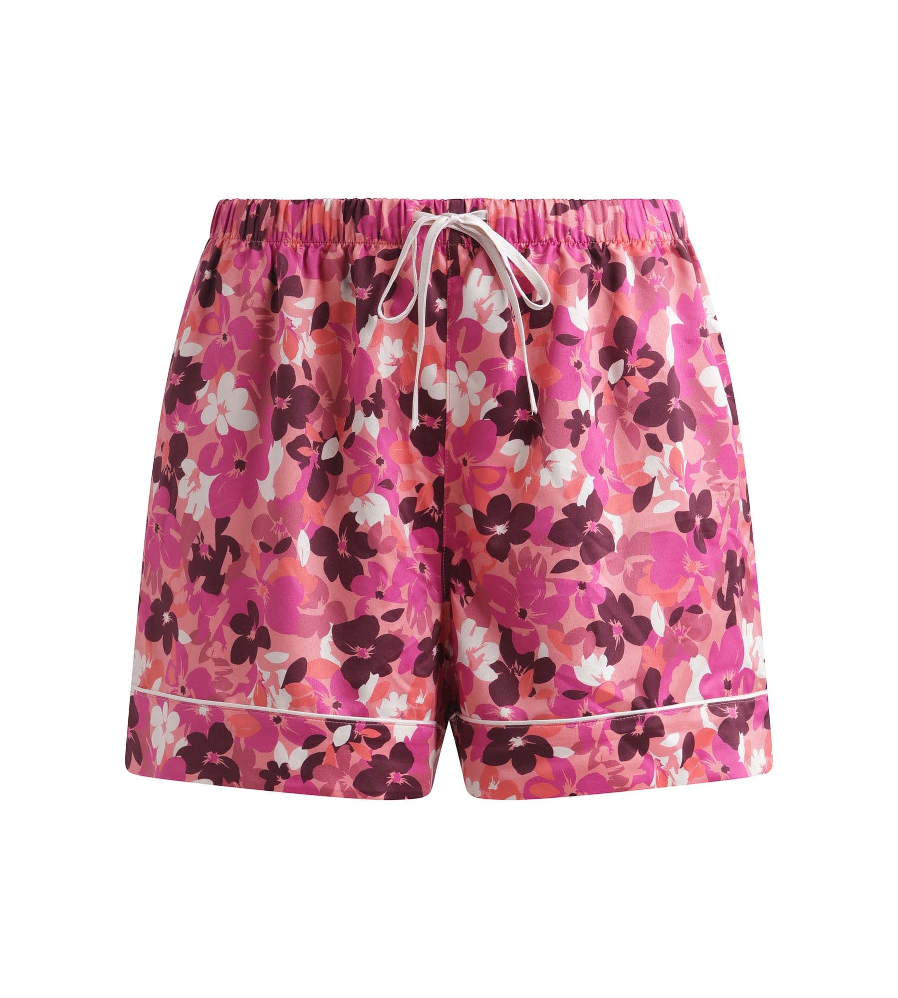 DIM Pyjama-Shorts für Frauen Figue mit Blumenmuster Don't Disturb