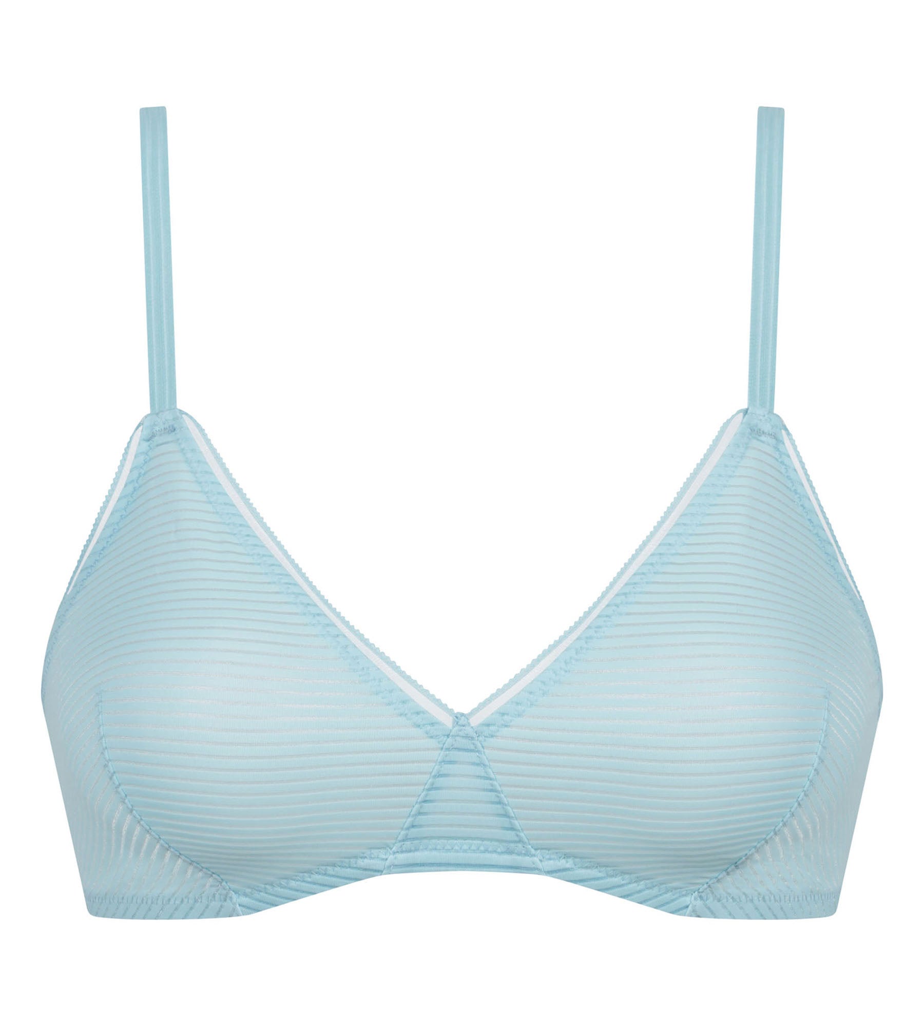 DIM Triangel-BH ohne Bügel Blau Dim x Ines De La Fressange