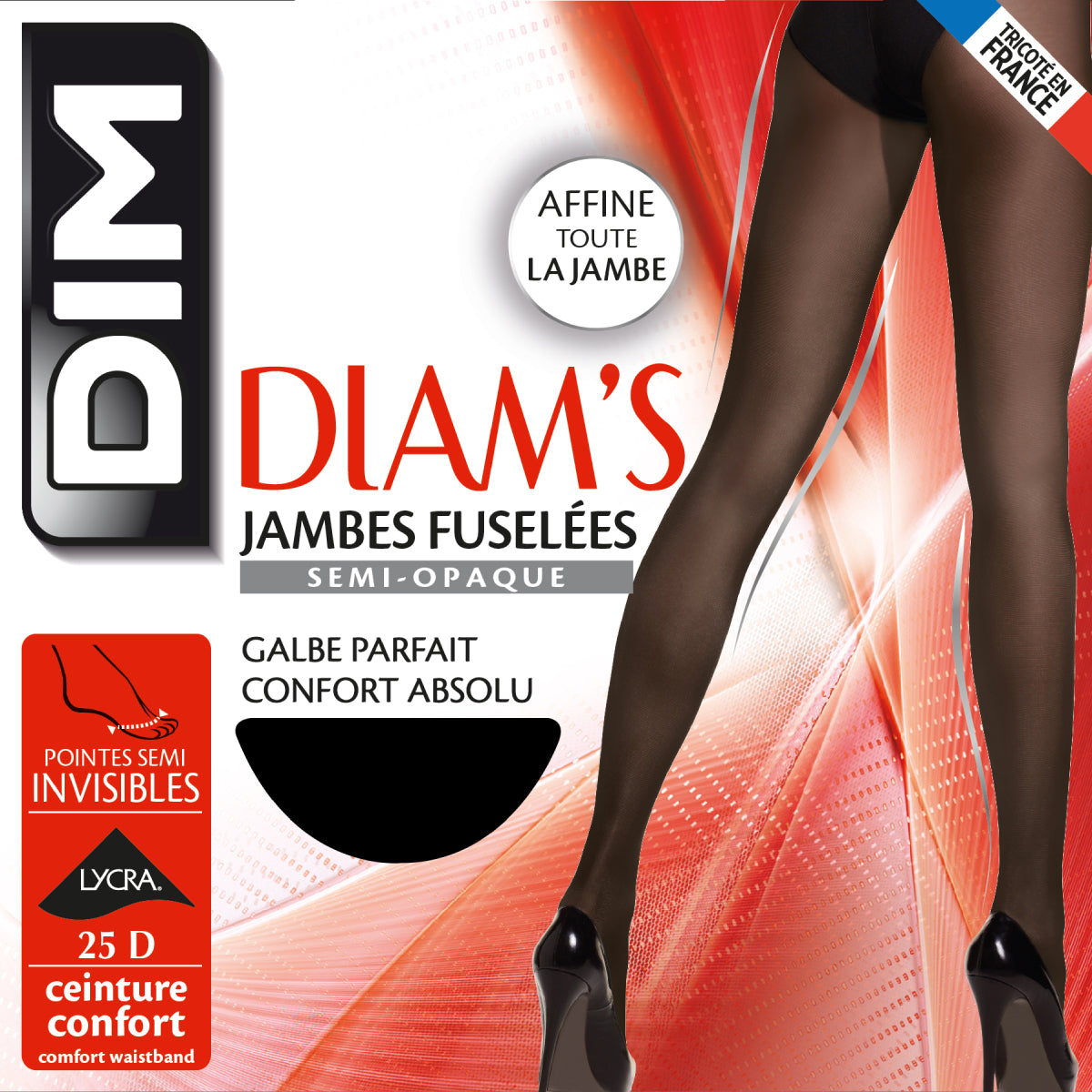 DIM Beinformende Strumpfhose 25D - Diam’s Jambes Fuselées