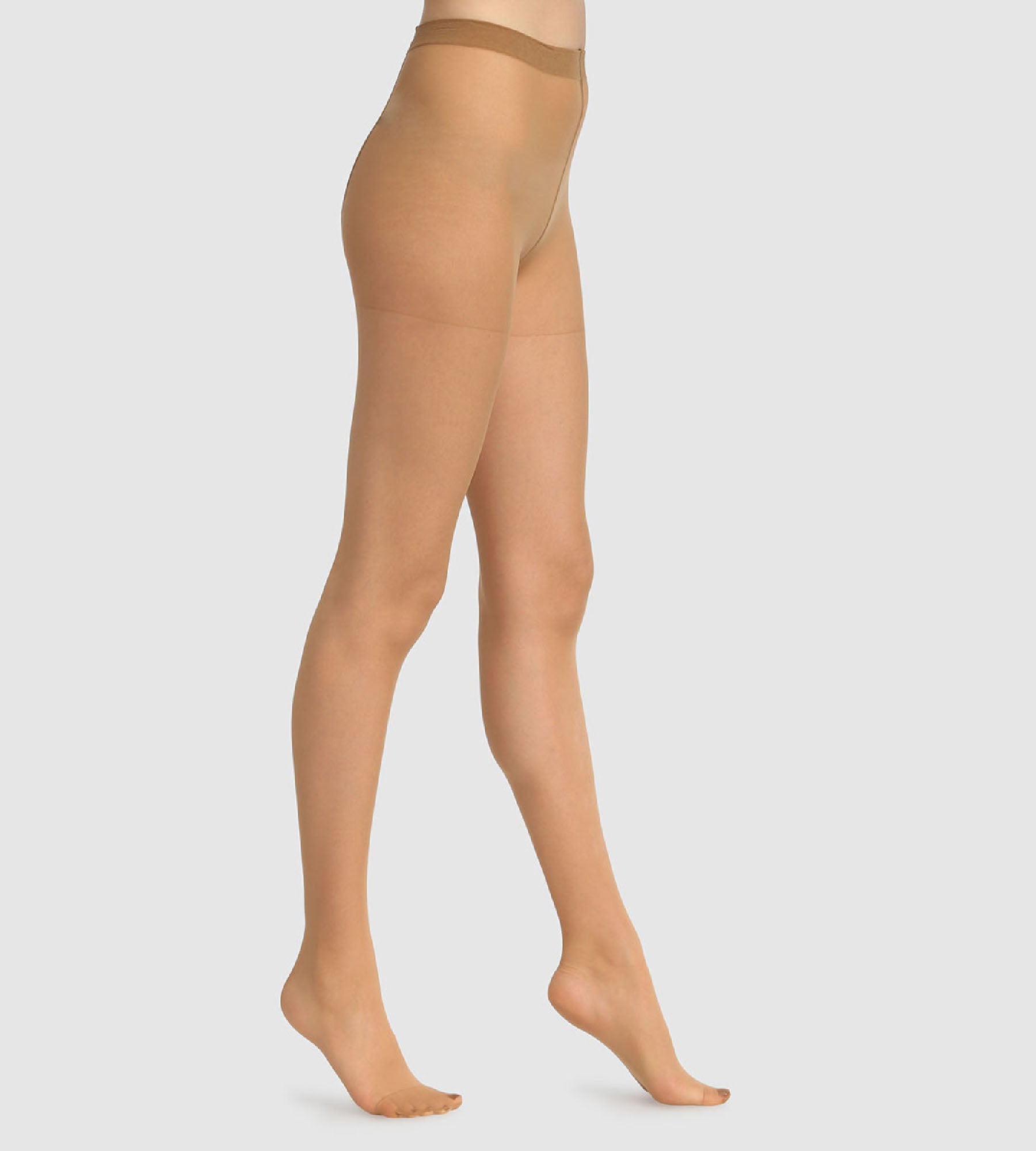 DIM Ultra-transparente Strumpfhose 15D in Bernstein - DIM Mes Essentiels