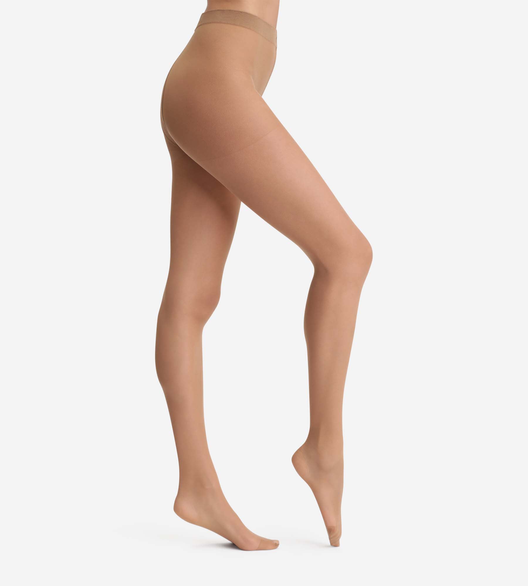 DIM Ultra-transparente Strumpfhose 15D in Bernstein - DIM Mes Essentiels