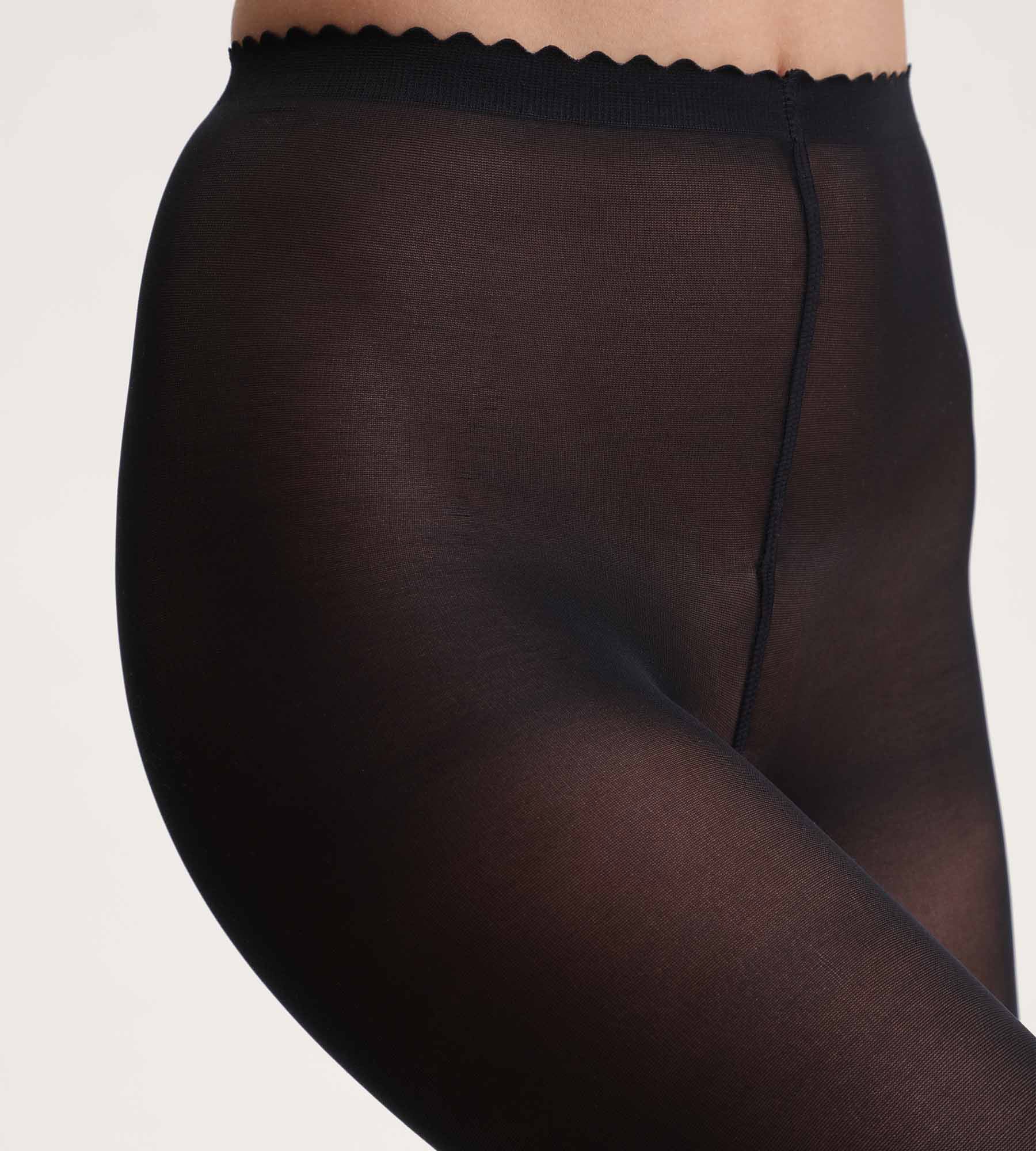 DIM Schwarze blickdichte Strumpfhose 40D - Body Touch