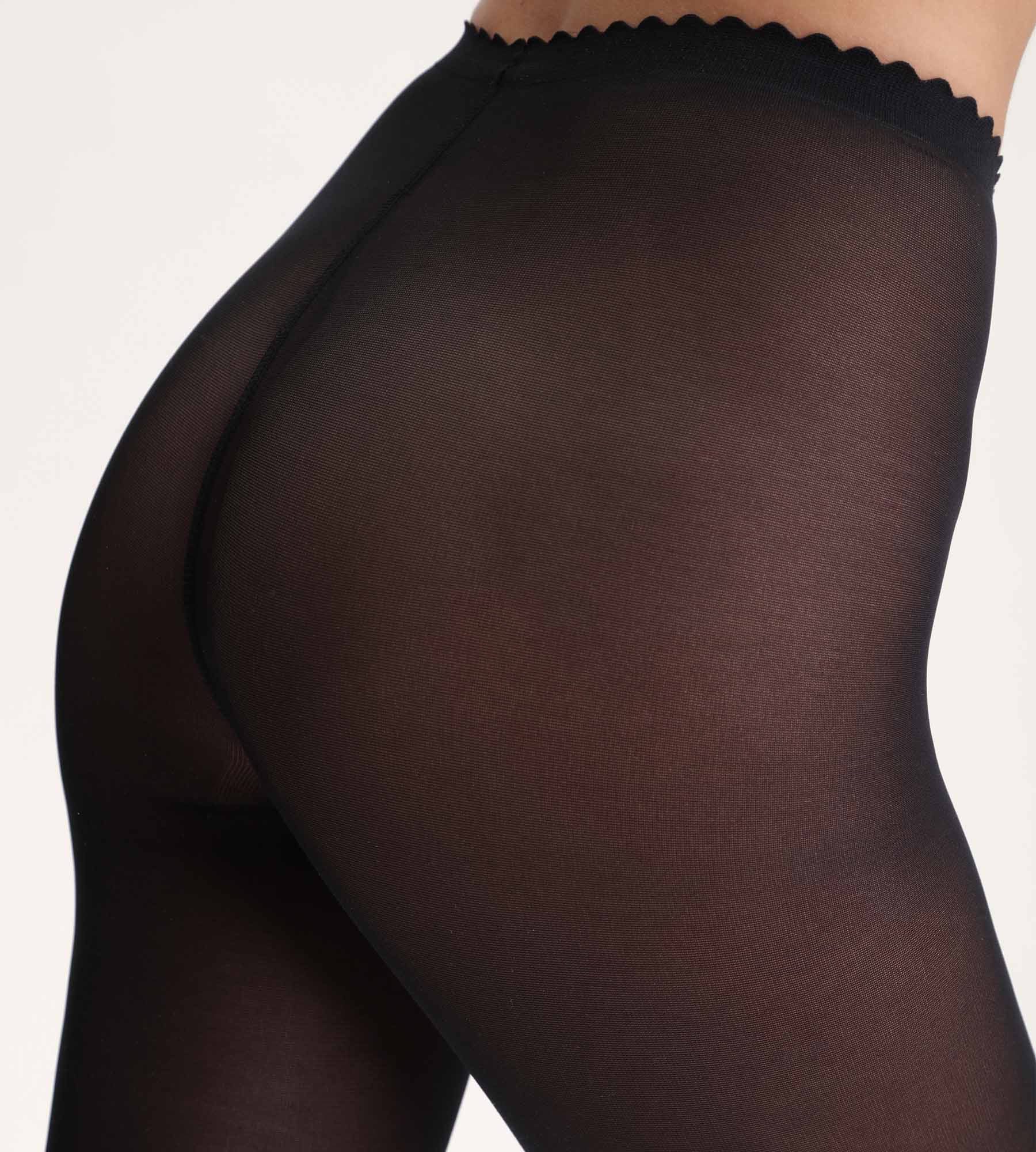 DIM Schwarze blickdichte Strumpfhose 40D - Body Touch