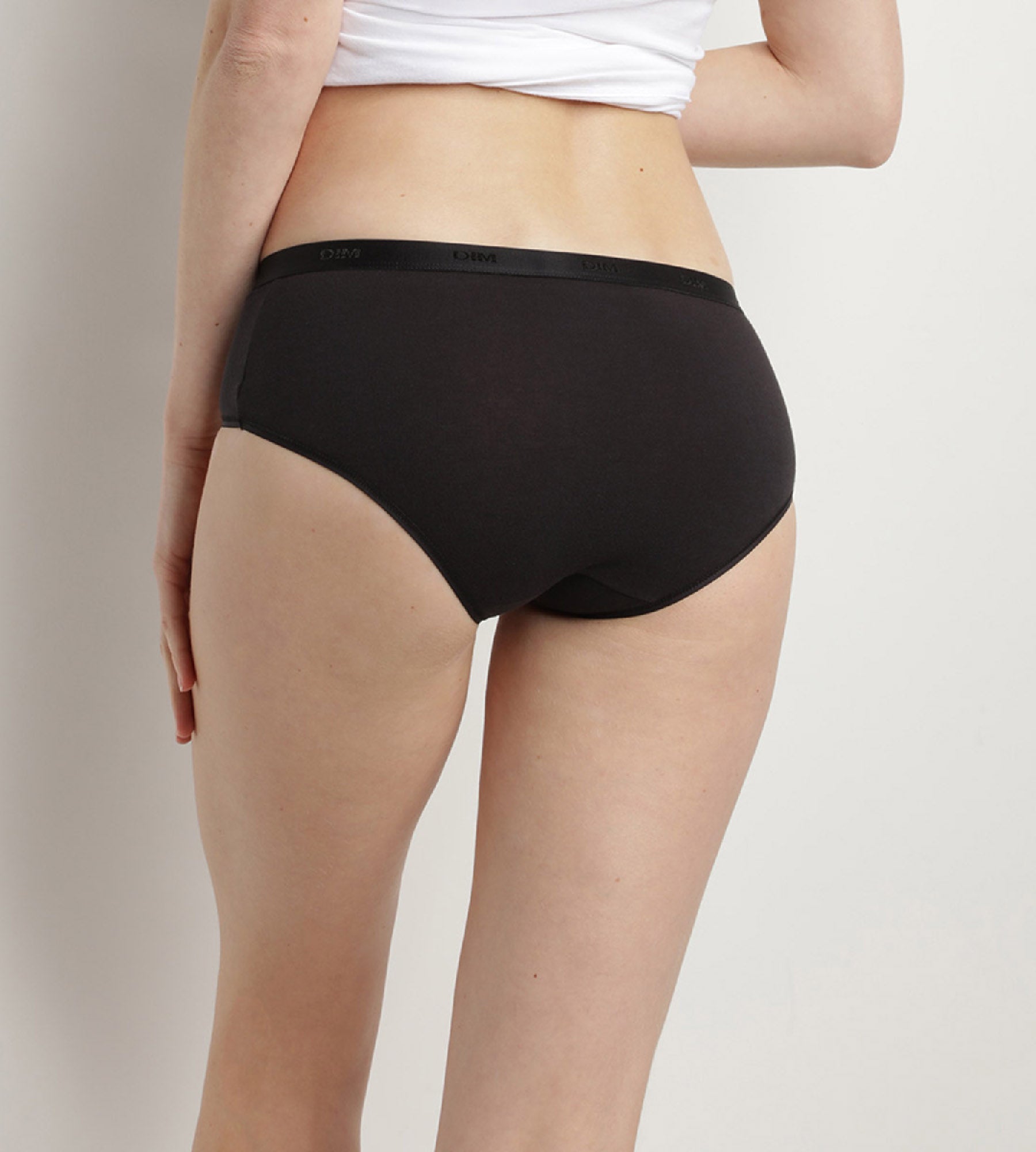 DIM 5er-Pack Hipster in Schwarz/Weiß/Hautfarben/Grau - Pockets EcoDIM
