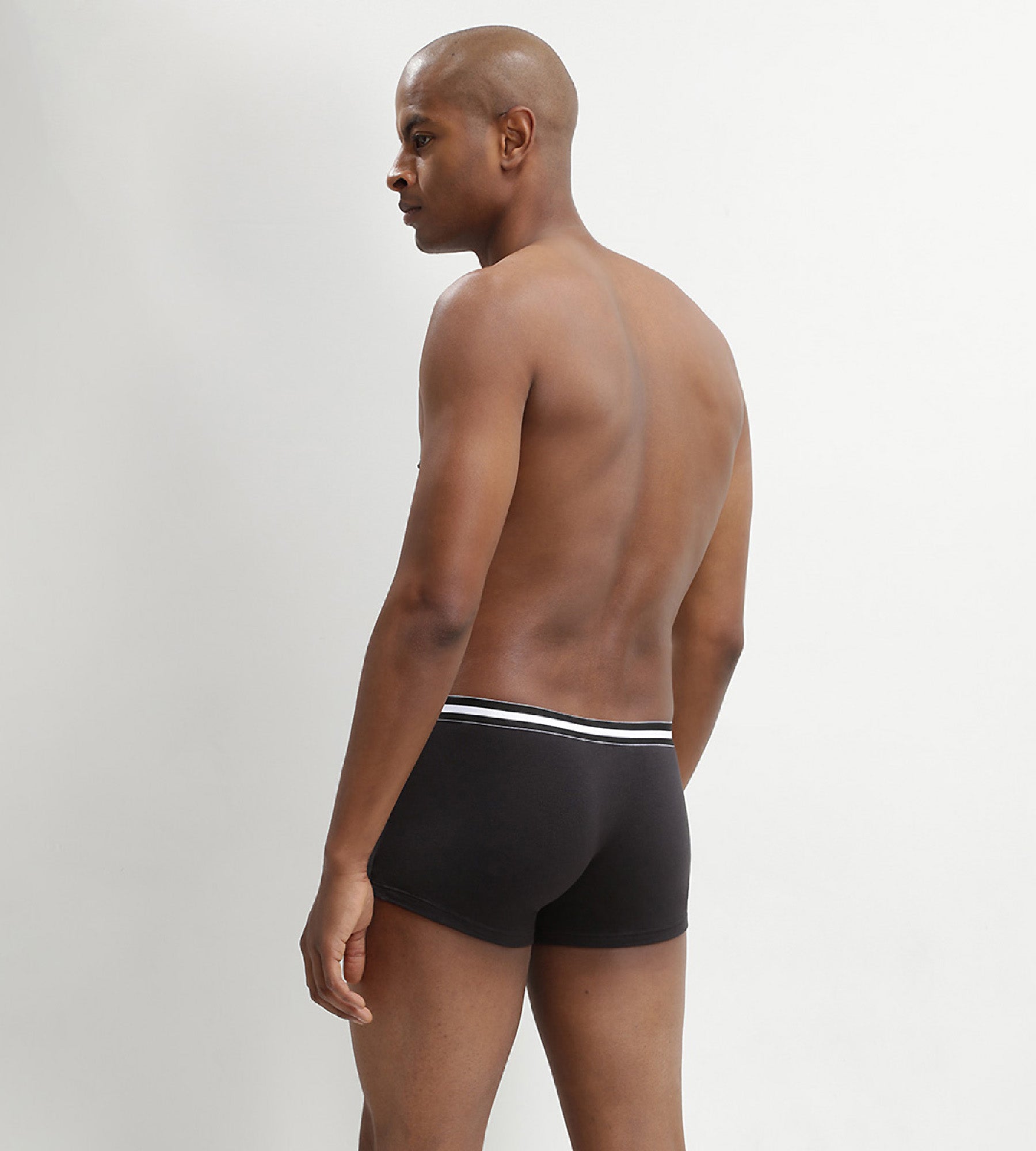 DIM 2er-Pack Boxershorts aus Stretch-Baumwolle schwarz - EcoDIM