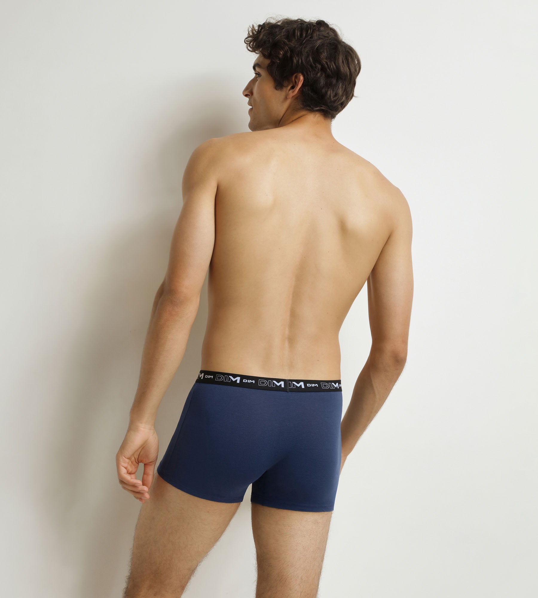 DIM 3er-Pack Herren-Boxershorts Coral Ocker Nocturne Cotton Stretch