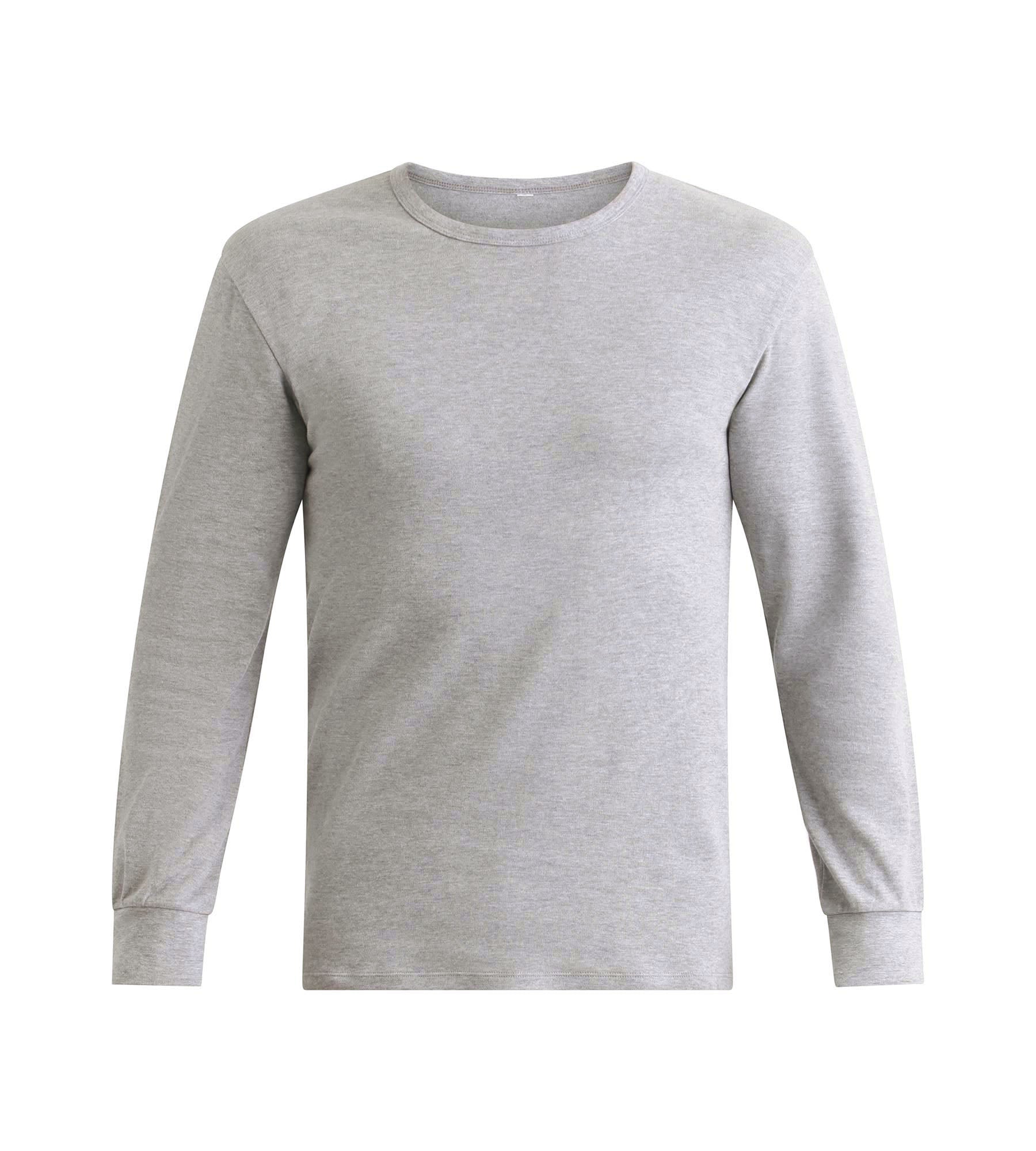 DIM T-Shirt für Männer aus Baumwolle grau meliert Dim Thermal