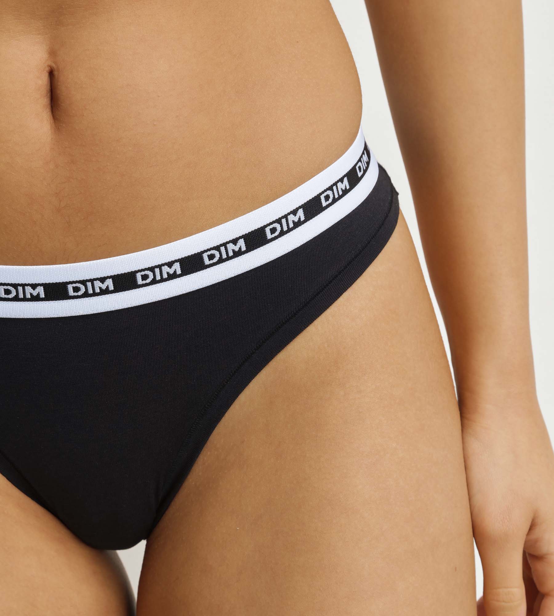 DIM Slip, Frau, geschnürt Schwarz Dim Icons