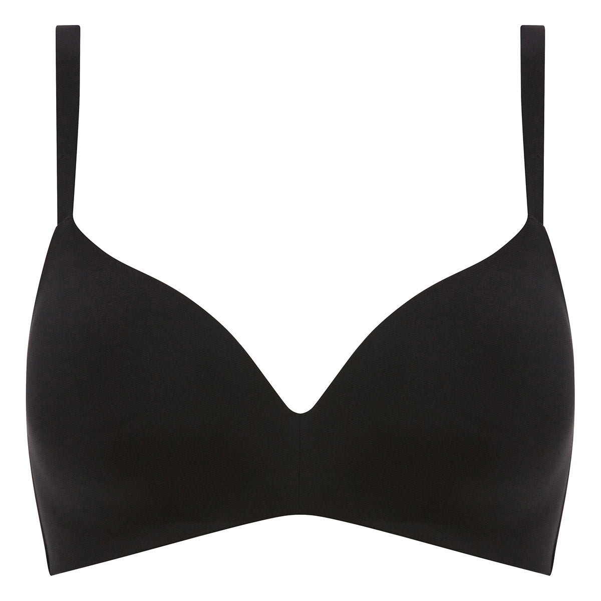 DIM Schwarzer Push-up-BH ohne Bügel – InvisiFree