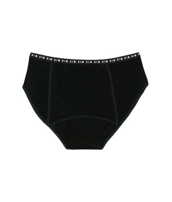 DIM Schwarzer Mädchen-Periodenslip für die mittlere Blutung - DIM Protect