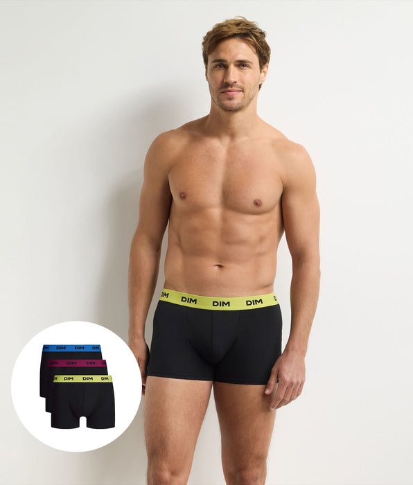 DIM 3er-Pack auffällige Herren-Boxershorts Mix And Colors
