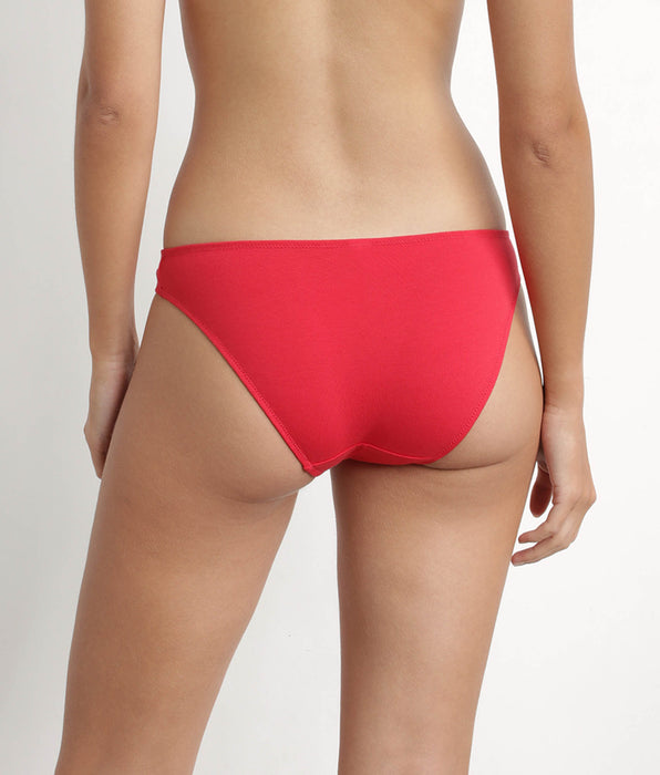 DIM Rouge-Chéri Midi-Slip aus Baumwolle – Dim Daily