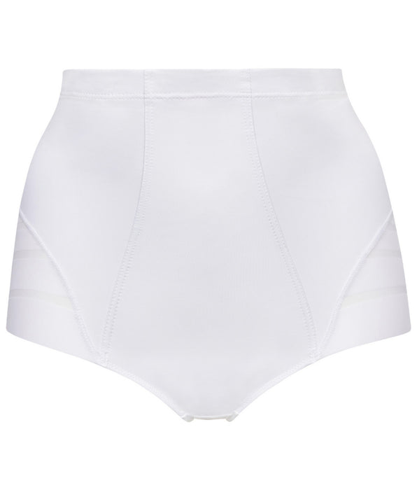 DIM  Weißer Damen-Slip Bauch-weg mit hohem Bund – DIM Silhouette Elegance