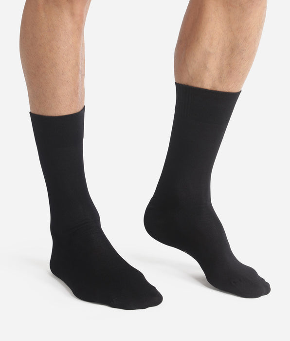 DIM 2er-Pack Herrensocken Schwarz Dim Bambou