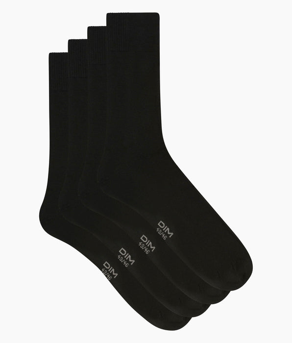 DIM 2er-Pack Herrensocken Schwarz Dim Bambou
