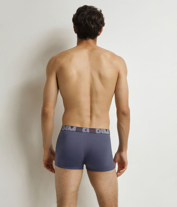 DIM 3er-Pack Boxershorts für Männer Rot Schwarz Blau Powerful