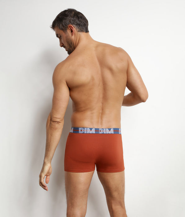 DIM 3er-Pack schwarze Boxershorts für Herren mit grafischem Cosmos Powerful-Bund