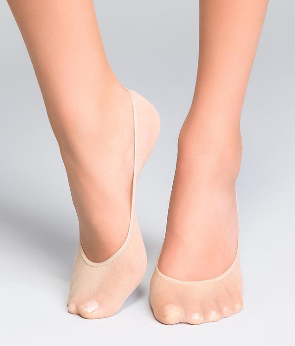 DIM 4er-Pack Füßlinge 40D in Nude - EcoDIM