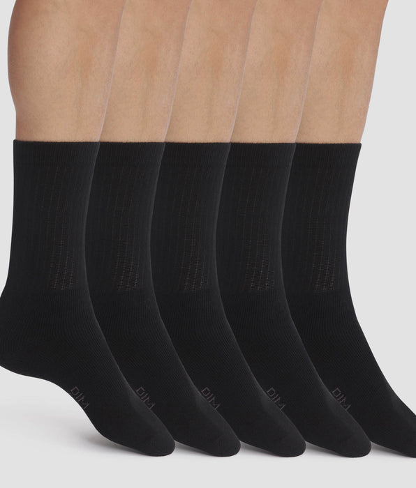 DIM Packung mit 5 Paar Herrensocken Black EcoDim Sport