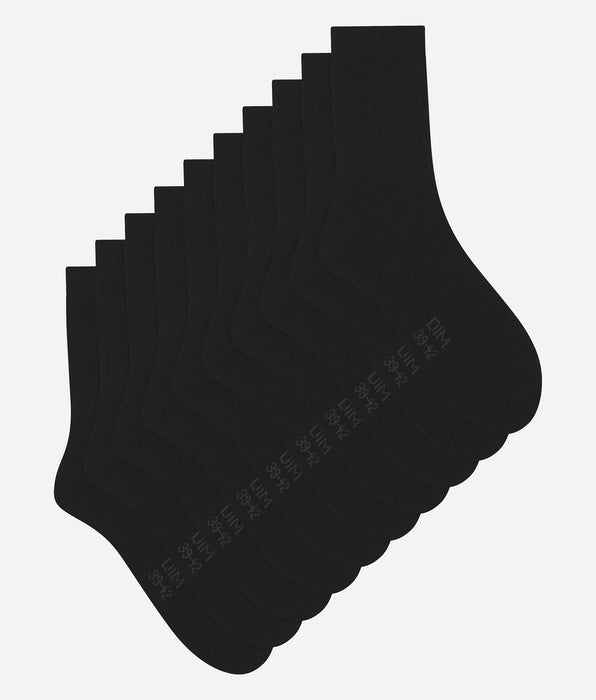 DIM Packung mit 5 Paar Herrensocken Black EcoDim Sport