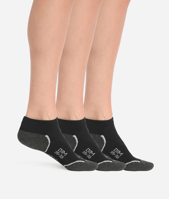 DIM Packung mit 3 Paar leichten Damen-Kurzsocken – Dim Sport