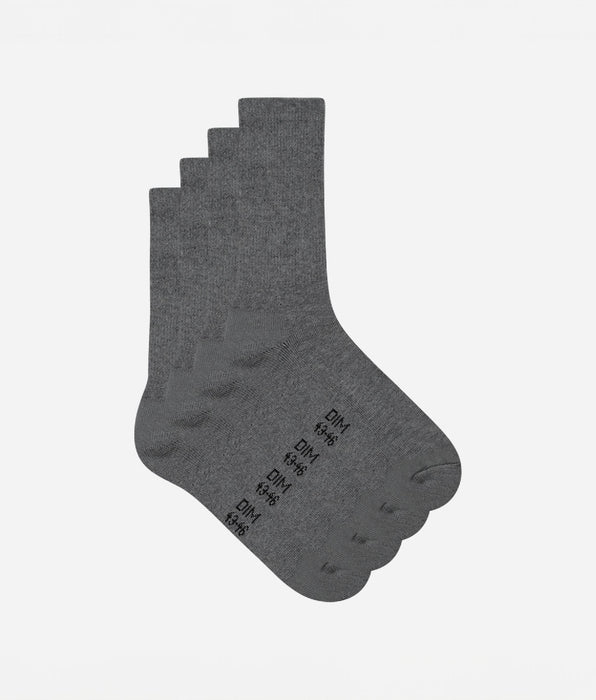 DIM 2er-Pack graue Herren-Outdoor-Socken