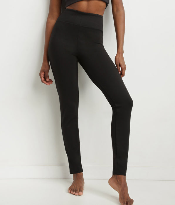 DIM Schwarze Damen-Leggings mit Shaping-Effekt Dim Relax & Go