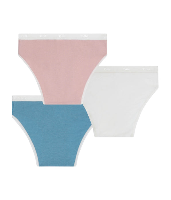 DIM 3er-Pack Perle-Höschen für Mädchen von Les Pockets Ecodim Kids