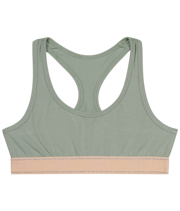 DIM BH für Mädchen Grün und Rosa Dim Sport
