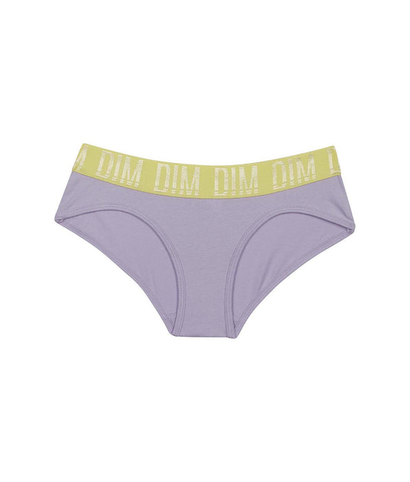 DIM Lila Mädchen-Shorty aus Stretch-Baumwolle - DIM Sport