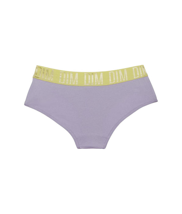 DIM Lila Mädchen-Shorty aus Stretch-Baumwolle - DIM Sport