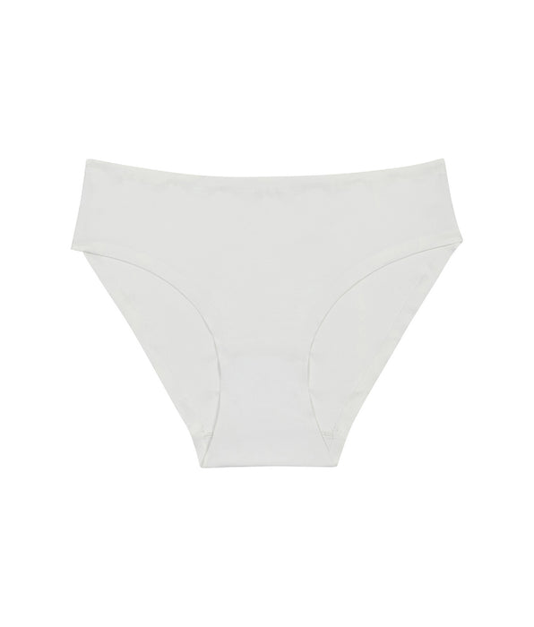DIM Weißer Mädchen-Slip aus Mikrofaser - DIM Invisible
