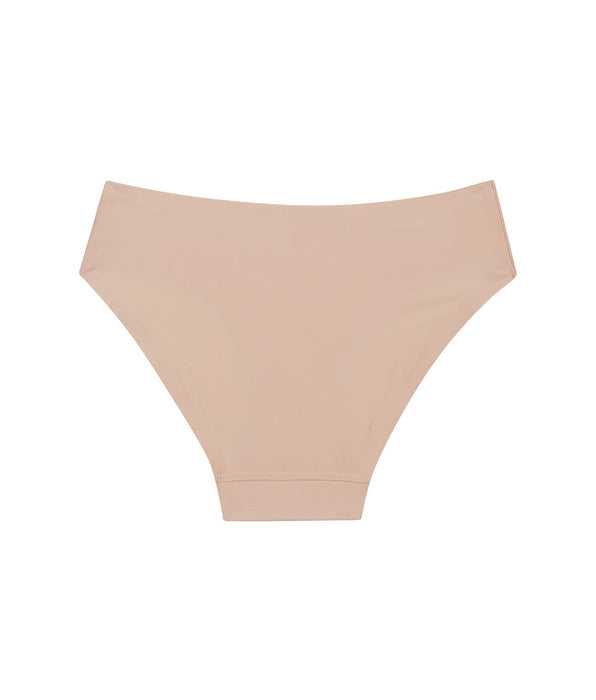 DIM Nudefarbener Mädchen-Slip aus Mikrofaser - DIM Invisible