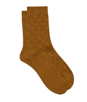 Socken Bambus Haselnuss