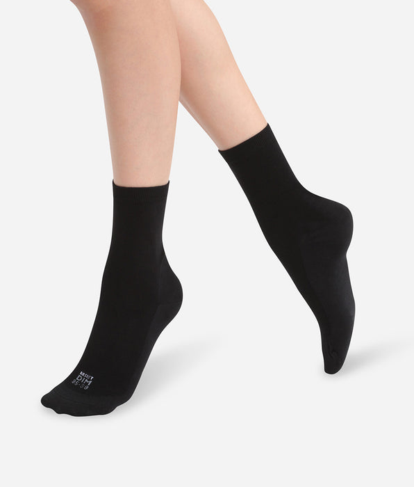DIM 2er-Pack extra-haltbare Damensocken in Schwarz - Ultra Resist