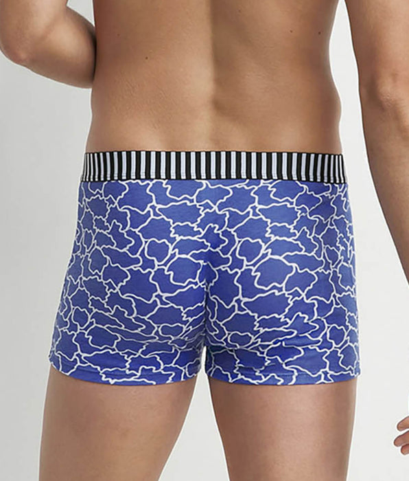 DIM 3er-Pack Boxershorts aus Stretch-Baumwolle mit Wolken-Print - DIM Vibes