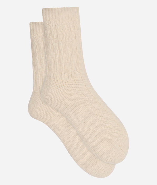 DIM Fleece-Socken für Damen in Elfenbein von Cocoon